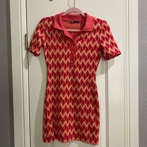 Zara Polo Dress, fitted